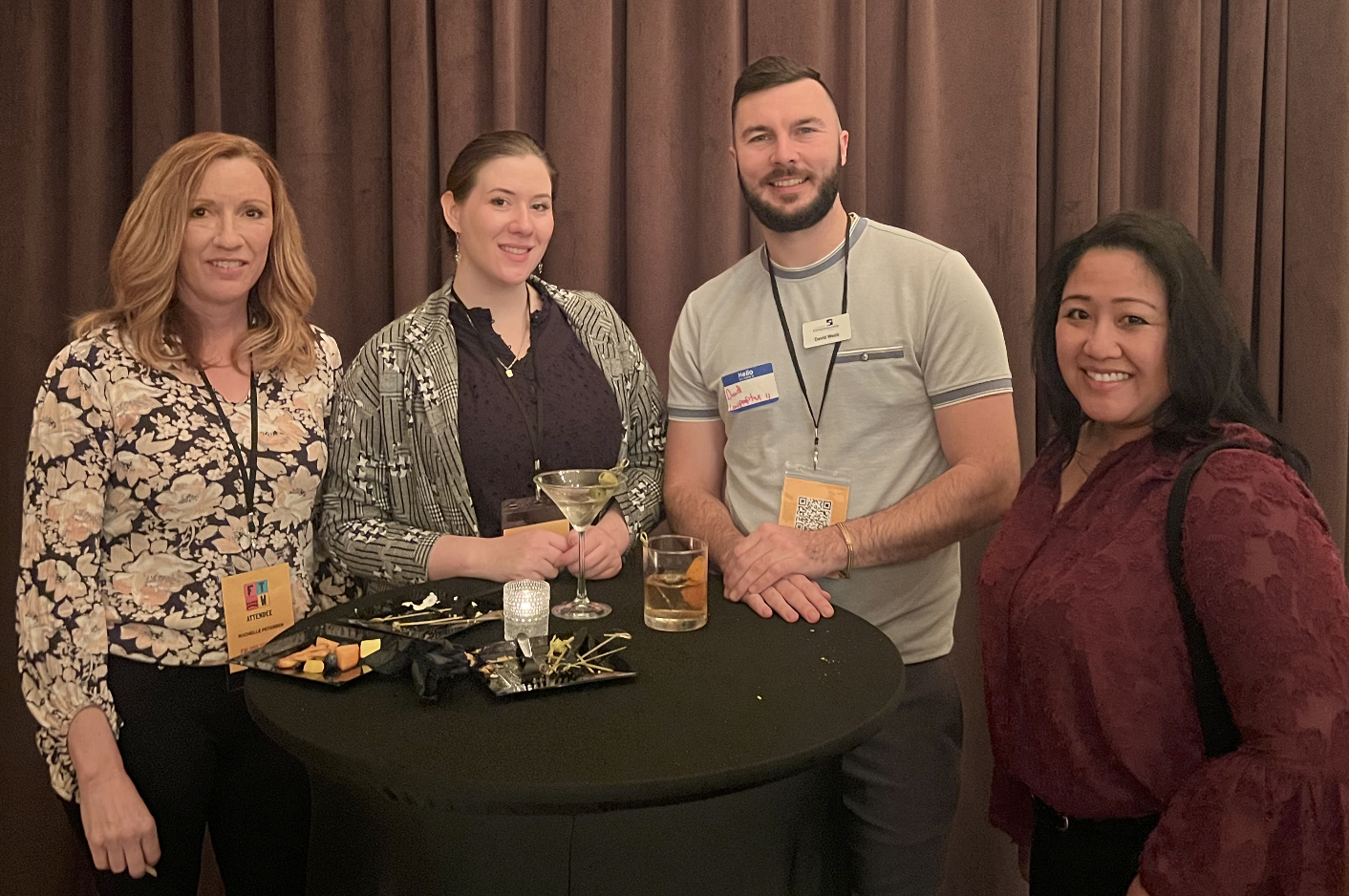 Happy hour networking